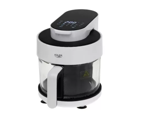 Adler AD6316 Air Fryer sütő üveg tállal, 3 L