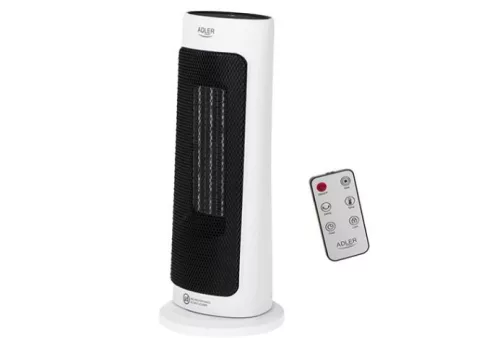 Adler AD7738 Kerámia torony hősugárzó , LED + időzítő