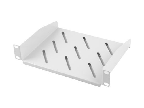 Lanberg 10" 1U/254x180mm szürke fix polc, max 20kg