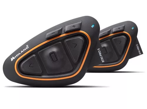 Midland BTX1 PRO S-LR Twin vezeték nélküli motoros intercom (ALA-294-999)