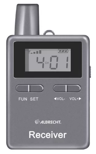 Albrecht ATR400 Tourist Guide vevő rádió (ALA-383-999)