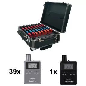   Albrecht ATR400 Tourist Guide adó/vevő szett (39+1db + töltőkoffer) (ALA-387-999)