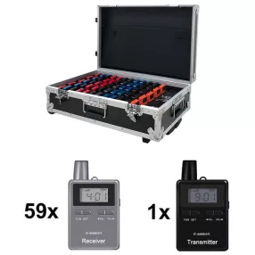   Albrecht ATR400 Tourist Guide adó/vevő szett (59+1db + töltőkoffer) (ALA-388-999)