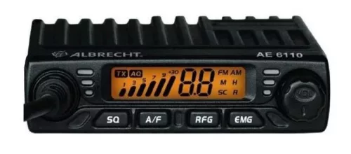 Albrecht AE 6110 VOX mini AM/FM CB rádió (ALA-473-999)