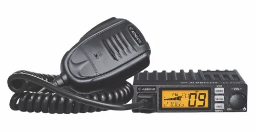 Albrecht AE 6120 VOX mini AM/FM CB rádió (ALA-481-999)