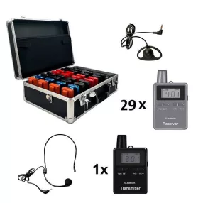   Albrecht ATR400 Tourist Guide adó/vevő szett (29+1db + töltőkoffer) (ALA-502-999)