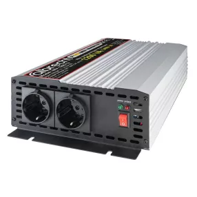  Albrecht INV 1200W/12V inverter két 230V kimenettel (ALA-562-999)