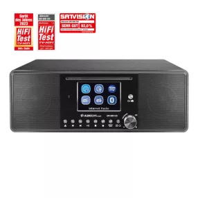   Albrecht DR 895 internet /FM /CD /BT rádió (fekete) (ALA-569-999)