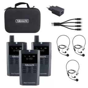   Albrecht 3 db-os Albrecht Multicom 2 idegenvezető rádió szett (ALA-584-999)