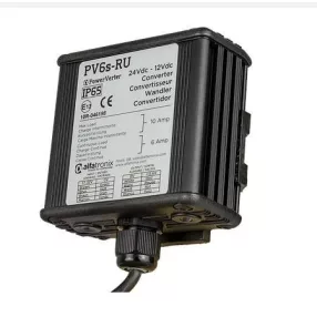   Alfatronix PV6s-RU 72W 24Vdc-12Vdc feszültség átalakító 6A (ALF-115-999)