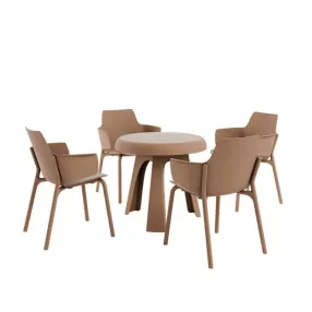   Delusso Ambrogio & Babila 5 részes szett - Mocha Brown, AMBROGIO-5-S-96271