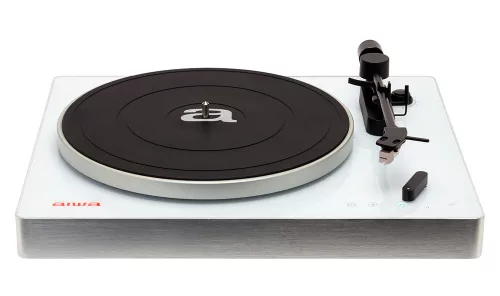 Aiwa APX-680BT/WT Prémium szíjhajtású forgótányéros analóg lemezjátszó Bluetooth funkcióval