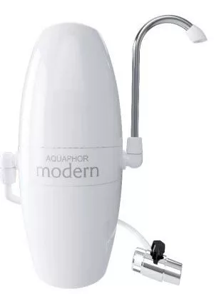 Aquaphor Modern 2 csapra szerelhető víztisztító fehér