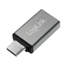   Logilink USB 3.2 Gen 1 Type-C adapter, C/M-USB-A/F, ezüst (AU0042)
