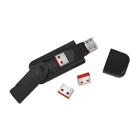   Logilink USB-A port blokkoló (1x kulcs és 4x zár) (AU0054)