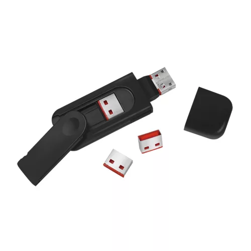 Logilink USB-A port blokkoló (1x kulcs és 4x zár) (AU0054)