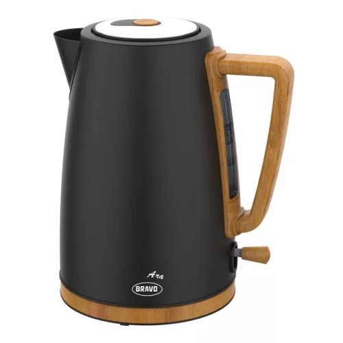 Bravo Ara B-4936 fekete Elektromos vízforraló 1,7L, 2200W