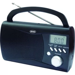 Bravo B-6010BK Táskarádió, Fekete
