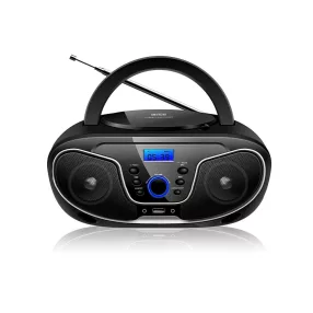 Bravo B-6037BK Hordozható rádió CD lejátszóval