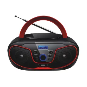 Bravo B-6037RD Hordozható rádió CD lejátszóval