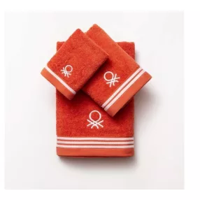 BENETTON 3 részes törülköző szett, piros BE-0834 RD