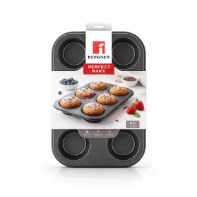 Bergner BG-3921 Bono 6 résszes muffin sütőforma