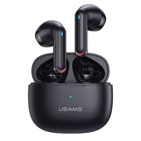   USAMS BHUNX01 dupla mikrofonos bluetooth fülhallgató, töltőtokkal BT 5.2