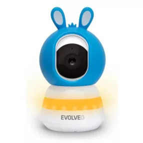   EVOLVEO Baby Monitor LUX- Intelligens 360 -os videós bébiőr kék színű