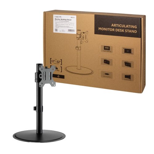 Logilink Monitorállvány, 17-32", acél