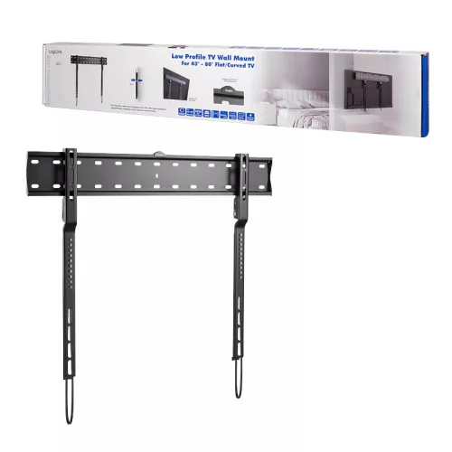 Logilink TV fali tartó, 43-80", fix, max. 40 kg (BP0117)