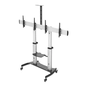   Logilink Dual TV-Monitor görgős állvány, 37-60", állítható magasságú (BP0150)