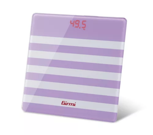 Girmi BP21 személymérleg lila színben,  150 kg-ig