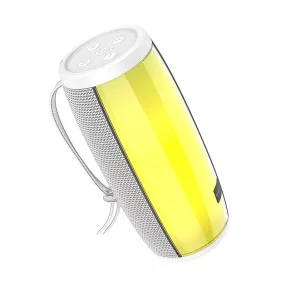   Borofone BR20 bluetooth hangszóró RGB  BT, FM, TF kártya, USB flash meghajtó, TWS, 5W fehér