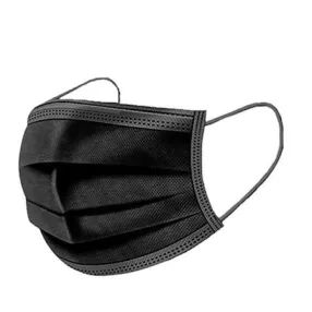   Egyszer használatos szájmaszk 50db/csomag (fekete) (BR3PLY-27-fekete)