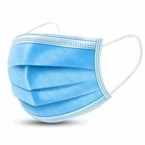   Egyszer használatos szájmaszk 50db/csomag (kék) (BR3PLY-27-kek)