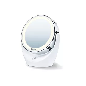   BEURER BS 49 Kozmetikai kétoldalas tükör világítással fehér-ezüst