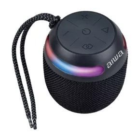   Aiwa BST-100 Prémium Japán hordozható Bluetooth hangszóró IP66 védelemmel, mikrofonnal és akár 8 órás üzemidővel