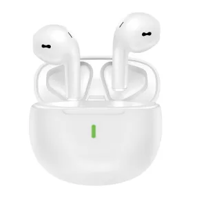   Logilink BT 5.3 TWS headset, 8 órás újratölthető akkumulátor, kihangosító, érintésvezérlés, fehér