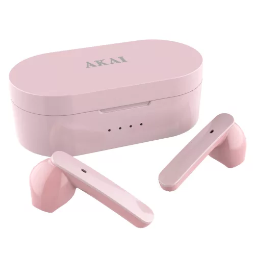 Akai wireless TWS fülhallgató Pink