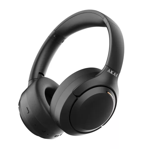 Akai Wireless hybrid ANC fejhallgató Fekete