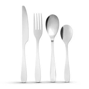   Bewello BW1022B Evőeszköz készlet - matt ezüst - 16 részes