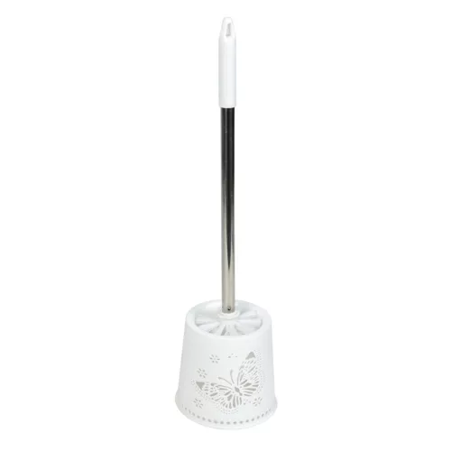 Bewello BW3033 WC kefe + tartó - pillangós - 49 x 13 x 13 cm - fehér