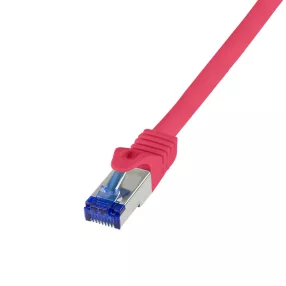   Logilink Patch kábel Ultraflex, Cat.6A, S/FTP, piros, 1,5 m (C6A044S)