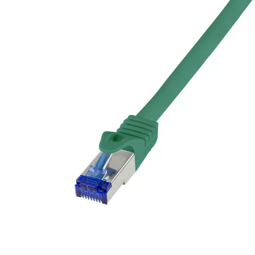 Logilink Patch kábel Ultraflex, Cat.6A, S/FTP, zöld, 15 m (C6A105S)