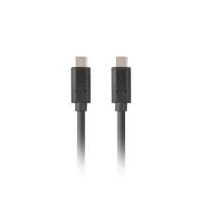 Lanberg USB-C 3.1 GEN2 kábel M/M 10GB/S PD100W 1,8M fekete