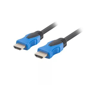 Lanberg HDMI M/M V2.0 4K CU fekete kábel, 3m