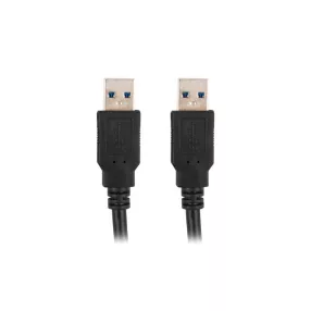 Lanberg USB-A 3.0 kábel M/M 1,8M fekete
