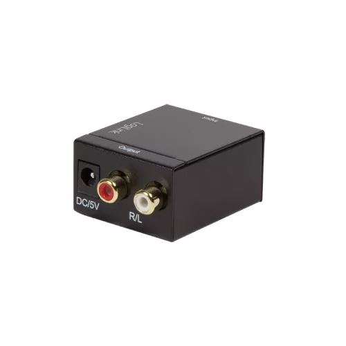 LogiLink Koax és Toslink-analóg L/R audio konverter (CA0100)