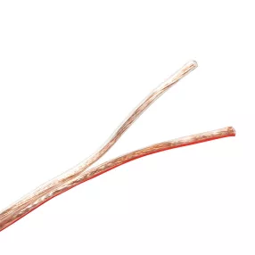   Logilink Hangszóró beépítő kábel, 2x 2,5 mm2, átlátszó, 50 m (CA1085)