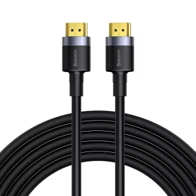   Baseus Cafule HDMI 2.0 kábel 4K 60 Hz 3D 18 Gbps 1m, fekete (CADKLF-E01)
